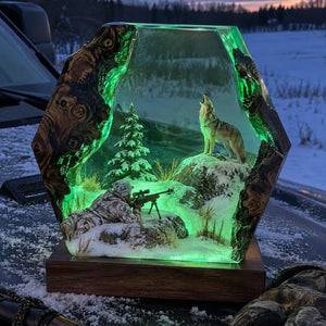 Sadie Hunting Scene Lamp