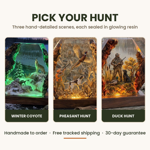 Sadie Hunting Scene Lamp